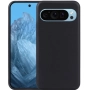 Силиконов кейс iPaky матиран и Протектор За Google Pixel 9/Pixel 9 Pro, Черен, снимка 1