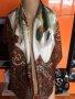 Копринен шал с десен фазани, снимка 7