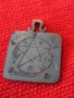 РЯДЪК СТАР ПОСРЕБРЕН ОКУЛТЕН КАБАЛИСТИЧЕН АРТ МЕДАЛЬОН АМУЛЕТ от БЛАГОРОДНА НЕРЪЖДАЕМА СТОМАНА 74491, снимка 4