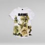 ДАМСКА ТЕНИСКА – G-STAR RAW LASH FEM FLOWER PHOTO GRAPHIC TOP; размери: XS, S, M и L, снимка 5