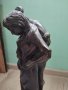 Стара статуетка,композиция, снимка 3