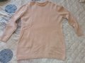 Бежов пуловер , снимка 1 - Блузи с дълъг ръкав и пуловери - 40548860