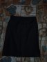 Черна дамска пола , снимка 1 - Поли - 40633167