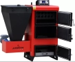 Пелетен котел Emtas 35 kW комбиниран на въглища,костилки,черупки и др, снимка 3