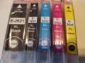 Мастилници, тонер, касетки,  мастило за принтер Епсон, Epson T2621, 2631 2632 2633 2634 XL, снимка 3