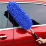 Микрофибърна четка за почистване на автомобил с телескопична дръжка , снимка 2