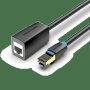 Vention удължителен кабел Cat.8 SSTP Extension Patch Cable 0.5M Black 40Gbps - IKHBD, снимка 2