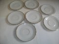 7 бр. Порцеланови Чинии ф150мм-BAVARIA-Стил Барок-Немски-За Чай/Кафе/Десерт, снимка 11