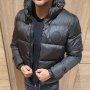 Moncler късо черно зимно мъжко яке Монклер, снимка 2