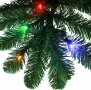 Елха Коледно Дърво Смърч 2.1м. 300 LED Многоцветни Светлини Лампи Лукс, снимка 4