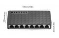 8 Port Poe Switch 6 + 2 Ports DC Мрежови IP Камери NVR LSPOE-06120A 8 Порт Суич от които 6 порта POE, снимка 12