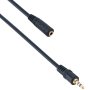 Aудио кабел Stereo, 3.5 mm (M) – 3.5 mm (F), удължител, 3 метра, снимка 1 - Други - 43213846