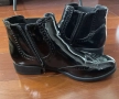 Дамски елегантни лачени боти, снимка 6