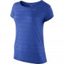 Nike DF TOUCH BREEZE STRIPE - страхотна дамска тениска, снимка 1 - Тениски - 33361547