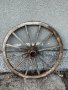 Голямо колело / колела от каруца. №4834, снимка 1 - Антикварни и старинни предмети - 43479468