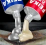 Професионален епоксиден метален клей RV Sealants – 2x20g за ремонт на метал, радиатори и рамки, снимка 6