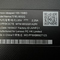 Lenovo ideapad 100 / На части , снимка 3 - Части за лаптопи - 40515979
