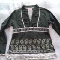 Дамска блуза Фламенко, размер XL, снимка 1 - Блузи с дълъг ръкав и пуловери - 40562214