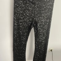 Дамски панталон с пайети Zara, снимка 3 - Панталони - 43953794