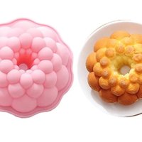 3d buble мехури силиконова форма за кекс сладкиш десерти , снимка 1 - Форми - 43426050