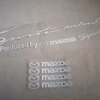 Качествен винилов стикер лепенка Мазда за кола автомобил джип ван бус, снимка 1 - Аксесоари и консумативи - 37044806