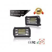 LED халогени, супер мощни, 12V 72W, 13.5 см, снимка 1 - Аксесоари и консумативи - 38318401