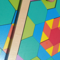Нов по-голям модел дървена мозайка Цвете в рамка / качество, снимка 4 - Образователни игри - 36571293