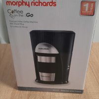 КАФЕ МАШИНА Morphy Richards шварц, снимка 2 - Кафемашини - 43435468