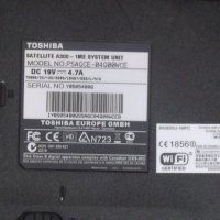 Лаптоп Toshiba Satellite A300-1ME цял, работещ на части, снимка 3 - Части за лаптопи - 28922163