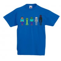 Детска тениска майнкрафт Minecraft 7, снимка 3 - Детски тениски и потници - 32697291