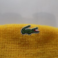 зимна шапка lacoste оригинална мъжка дамска спортна топла жълта, снимка 3 - Шапки - 43187263