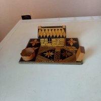 Дървен сувенир - поставка за цигари -6 лева , снимка 1 - Колекции - 37587832