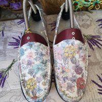 Обувки с флорални мотиви , снимка 12 - Дамски ежедневни обувки - 40333565