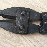 Стара ножица за рязане на арматура WW II, 1937 Eugen Zerver Remscheid H37, снимка 5 - Антикварни и старинни предмети - 43953081