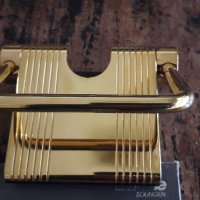 перфоратор Лерхе Lerche Солинген Solingen с 24 карата златно покритие, нов луксозен масивен метален, снимка 1 - Ученически пособия, канцеларски материали - 36684208