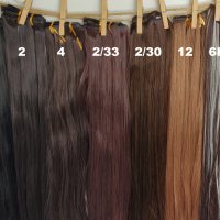 Висококачествени екстеншъни/удължения за коса от изкуствен косъм, снимка 4 - Аксесоари за коса - 17505739