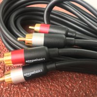 Amazon Basics / RCA Cables, снимка 4 - Други - 40337845