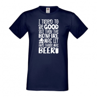 Мъжка тениска I Tried To Be Good But There Was Beer,Бира,Бирфест,Beerfest,Подарък,Изненада,Рожден Де, снимка 10 - Тениски - 36378026