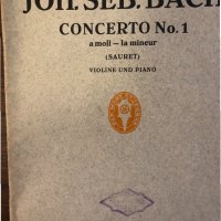 Bach, J.S. : Concerto N 1 a moll-la mineur, снимка 1 - Други - 32618455