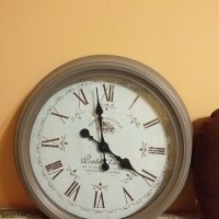 Немски стенен часовник 45 см, снимка 3 - Стенни часовници - 32599998