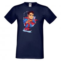 Мъжка тениска DC Superman Star Wars Игра,Изненада,Подарък,Геймър, , снимка 13 - Тениски - 36808493