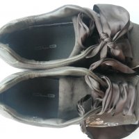 Кафяви обувки с бродерия, снимка 3 - Дамски ежедневни обувки - 37338795
