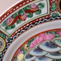 Китайска декоративна чиния , китайски порцелан , снимка 11 - Антикварни и старинни предмети - 38405918