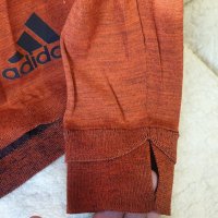 Оригинално Adidas Energy Black Climaheat Primeknit Running Sweatshirt, снимка 4 - Спортни дрехи, екипи - 34613402