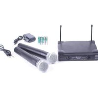 Професионална система с 2 безжични микрофона SM-58 II, снимка 1 - Микрофони - 43102853