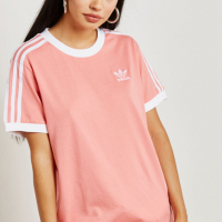  Adidas 3 Stripes Tee - страхотна дамска тениска, снимка 1 - Тениски - 36543726