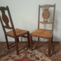 Двойка стари провансалски столове, снимка 3 - Столове - 43429088