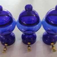 Амфори, стъкленици за парфюми от цветно стъкло. , снимка 1 - Дамски парфюми - 37886575