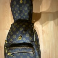 Чанта, кожена тип раница, снимка 4 - Раници - 44102719