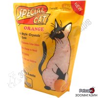 Силиконова котешка Тоалетна/Постелка - 3.8L - Портокал - Special Cat, снимка 1 - За котки - 36854196